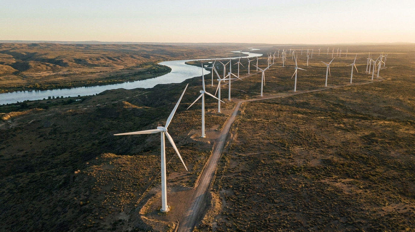 Río Negro Lidera la Transición Energética con Nuevo Proyecto Eólico de 300 MW