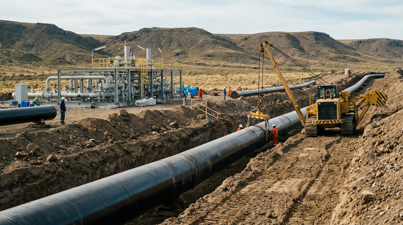 Vaca Muerta: Confirman Primera Obra Privada Estratégica para el Gas