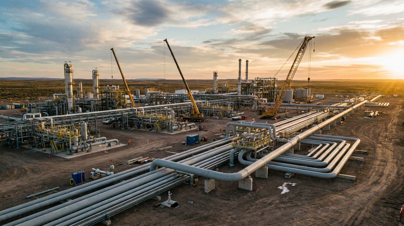Hito en Vaca Muerta: Primera Gran Obra Privada de Gas Impulsa Suministro Nacional