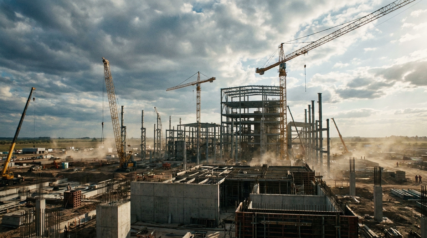 Mega Fábrica Anunciada: Impulso Gigante para la Construcción Industrial y el Empleo