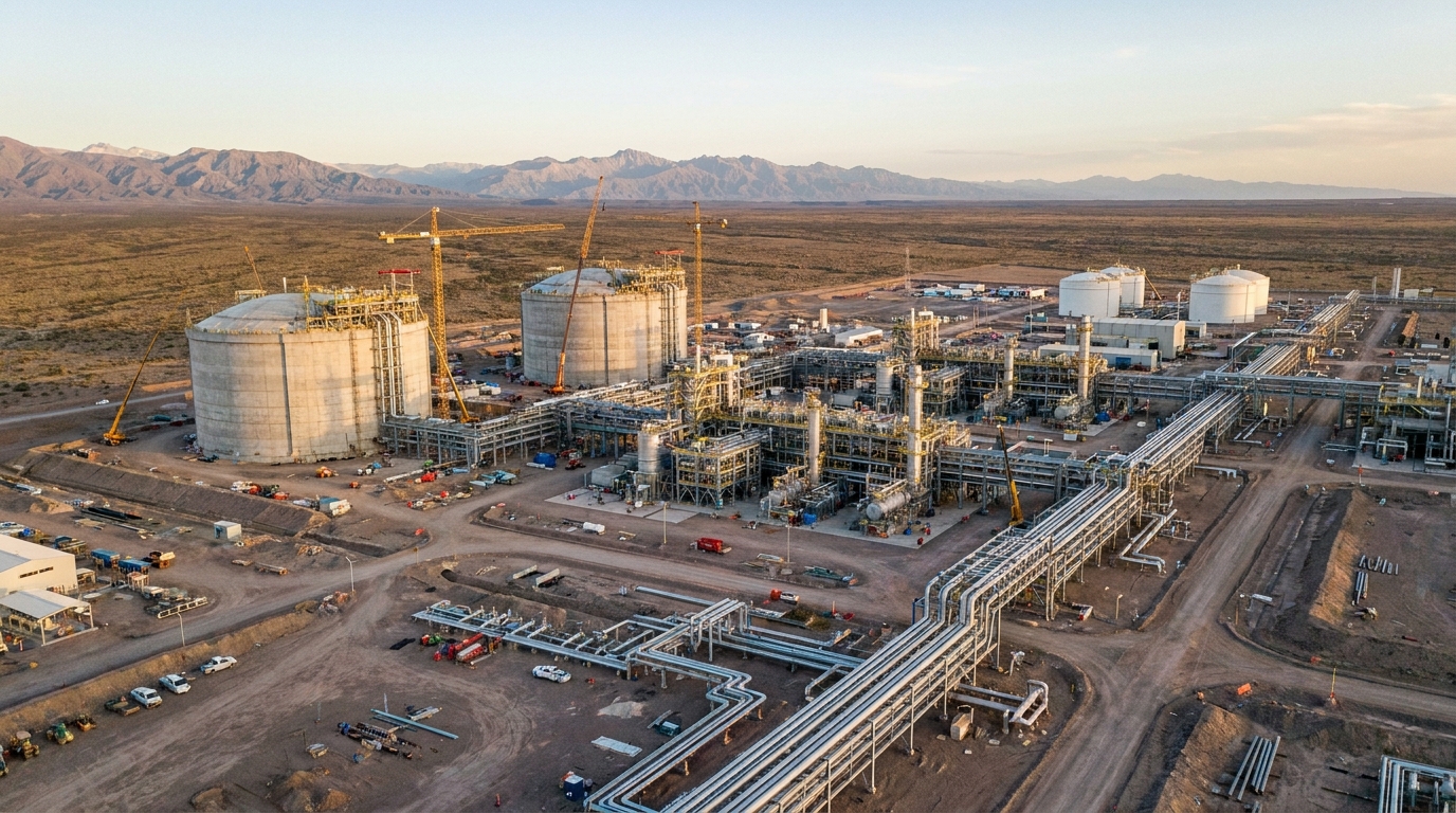 Inversión multimillonaria en Vaca Muerta: un megaproyecto de GNL toma impulso