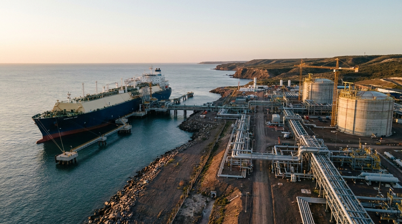 Megaproyecto Argentina LNG avanza con inversión de US$1.200 millones