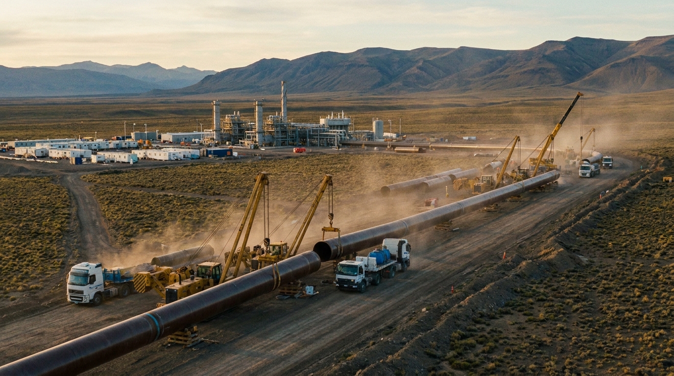 Megaproyecto de Gasoducto LNG avanza con licitación adjudicada por US$1.200 millones