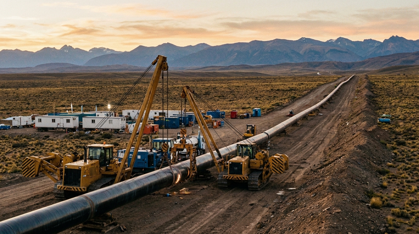 Consorcio Gana Licitación Clave de Gasoducto Argentina LNG por US$1.200 Millones