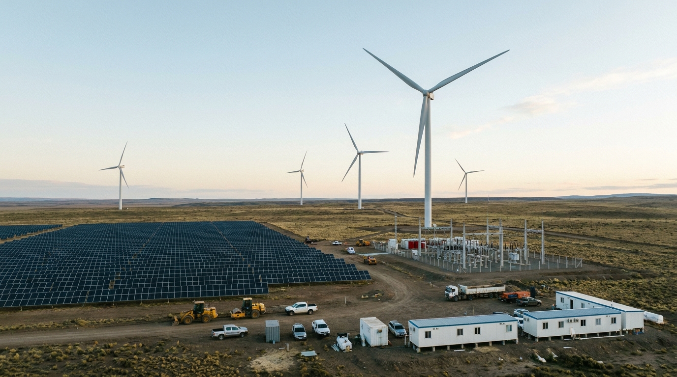 Argentina suma 320 MW renovables: la Patagonia lidera la nueva ola de inversiones
