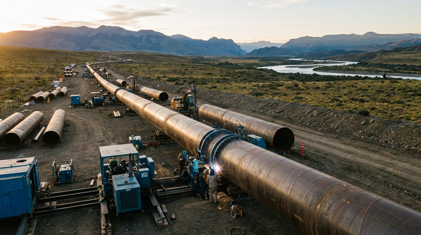 Gasoducto Argentina LNG: Licitación de US$1.200 Millones Impulsa Infraestructura Gasífera