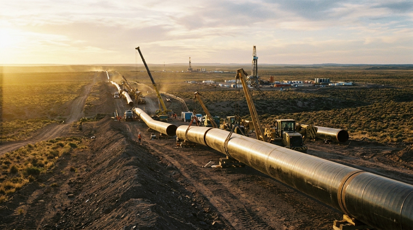 Adjudicado Megaproyecto Gasoducto Argentina LNG: Impulso Clave a Vaca Muerta