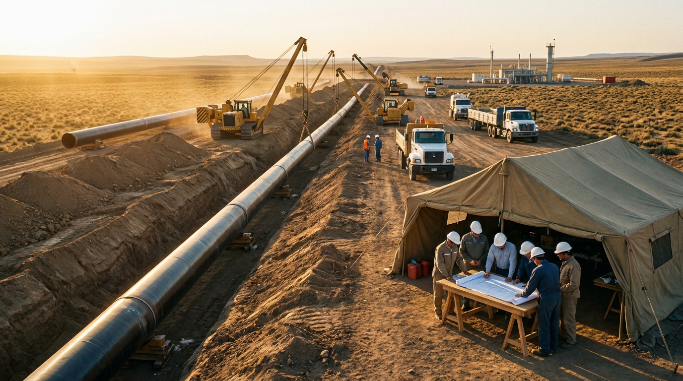 Adjudicada licitación clave para el gasoducto de Argentina LNG por US$ 1.200 millones