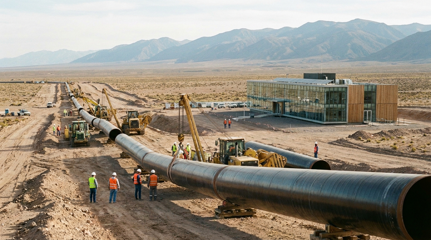 Licitación histórica: Gasoducto LNG Argentina con inversión de US$1.200 millones