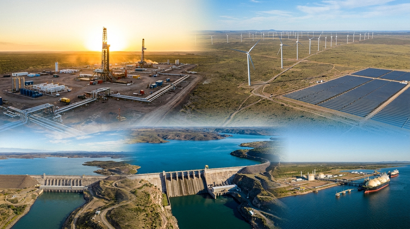 Argentina, Futuro Hub Energético Global: Siete Proyectos Estratégicos en Marcha