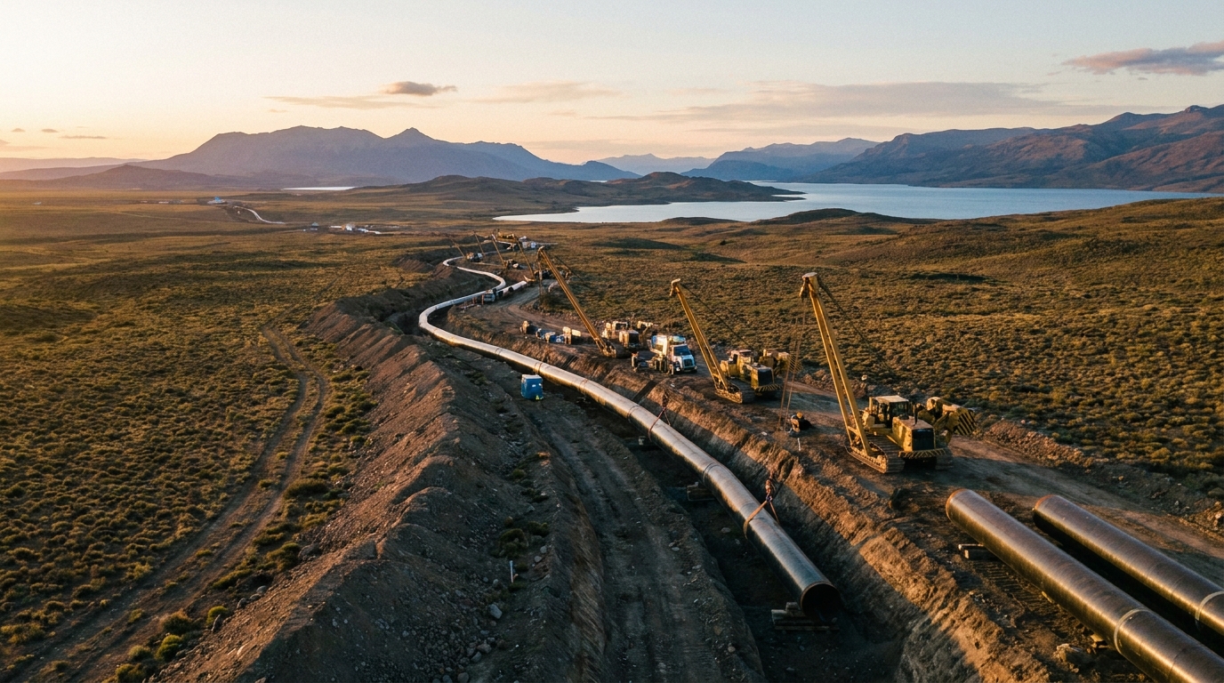 Megaproyecto Gasífero: Adjudican Licitación de Gasoducto Argentina LNG por US$1.200 Millones