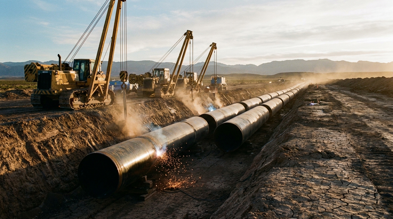 Adjudicada Construcción de Ductos de Gas para Exportación desde Vaca Muerta
