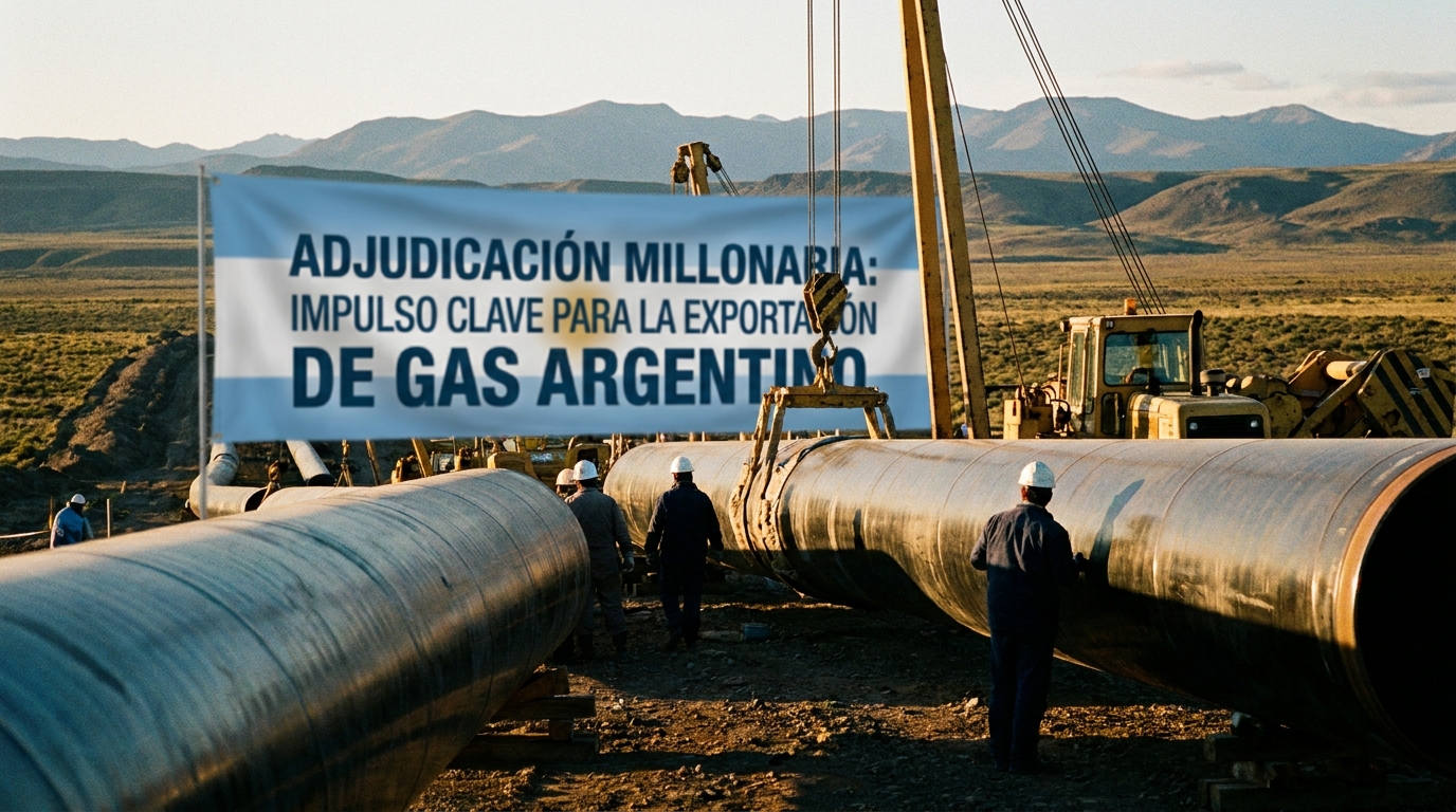 Adjudicación Millonaria: Impulso Clave para la Exportación de Gas Argentino