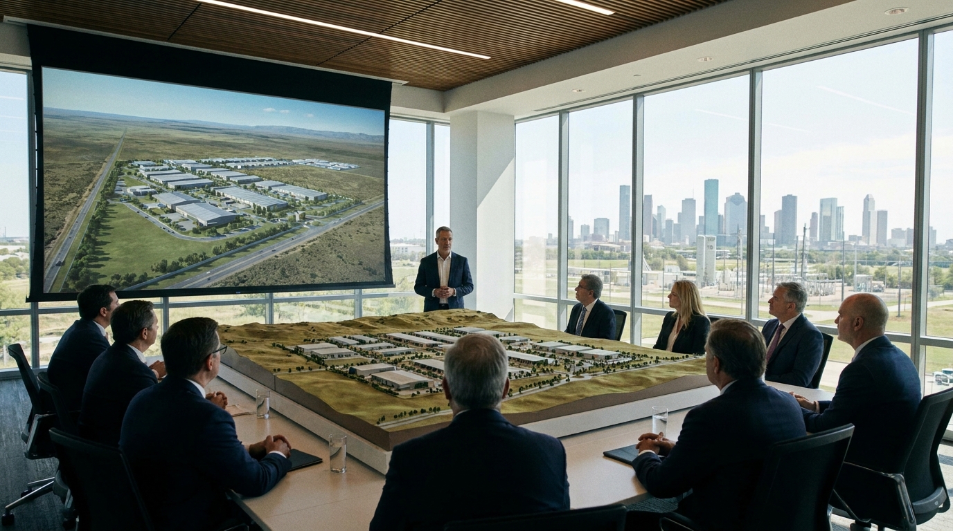 Neuquén busca mega-inversión: Presentan nuevo Parque Industrial en Houston