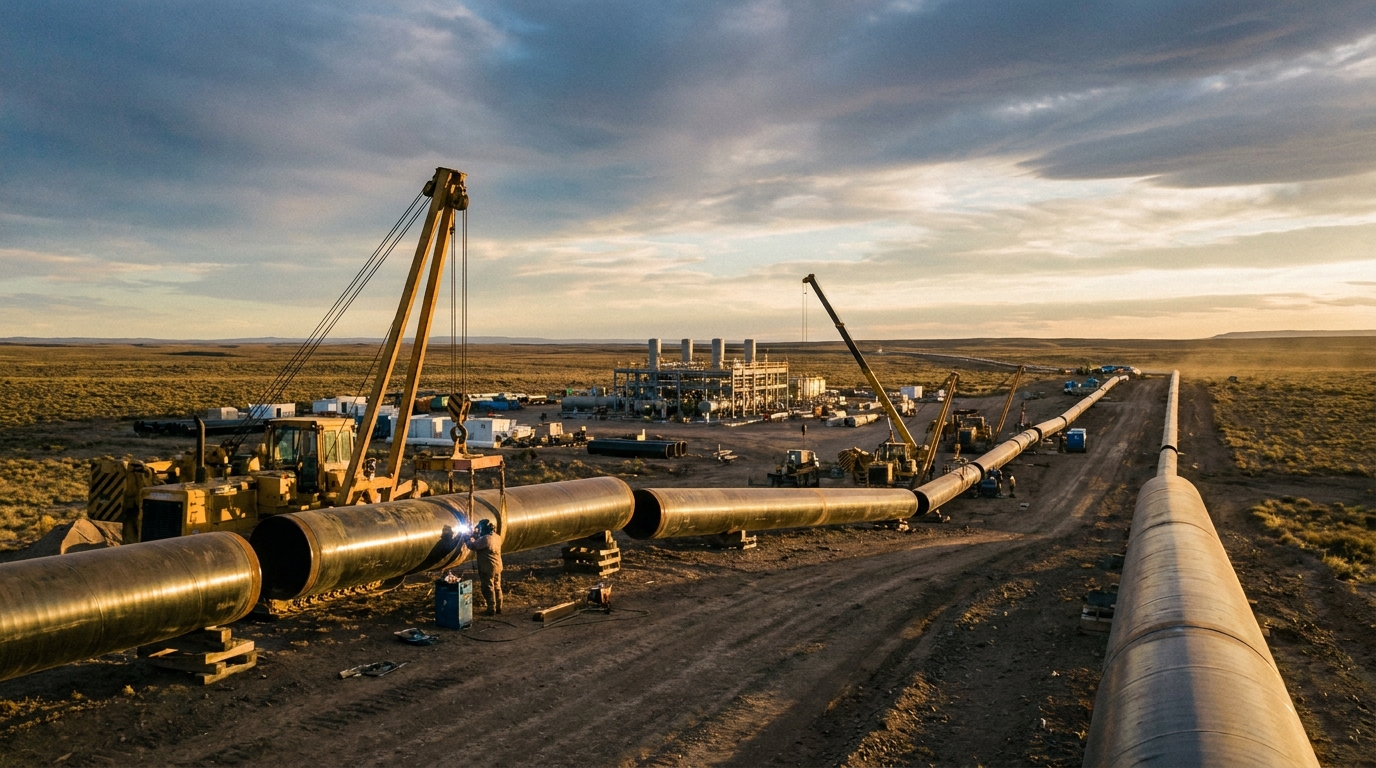 Consorcio Pumpco Gana Licitación Clave para Gasoducto Argentina LNG por USD 1.200 Millones