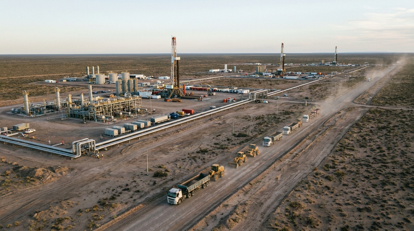 Vaca Muerta: Obra Privada Millonaria Impulsa Suministro de Gas